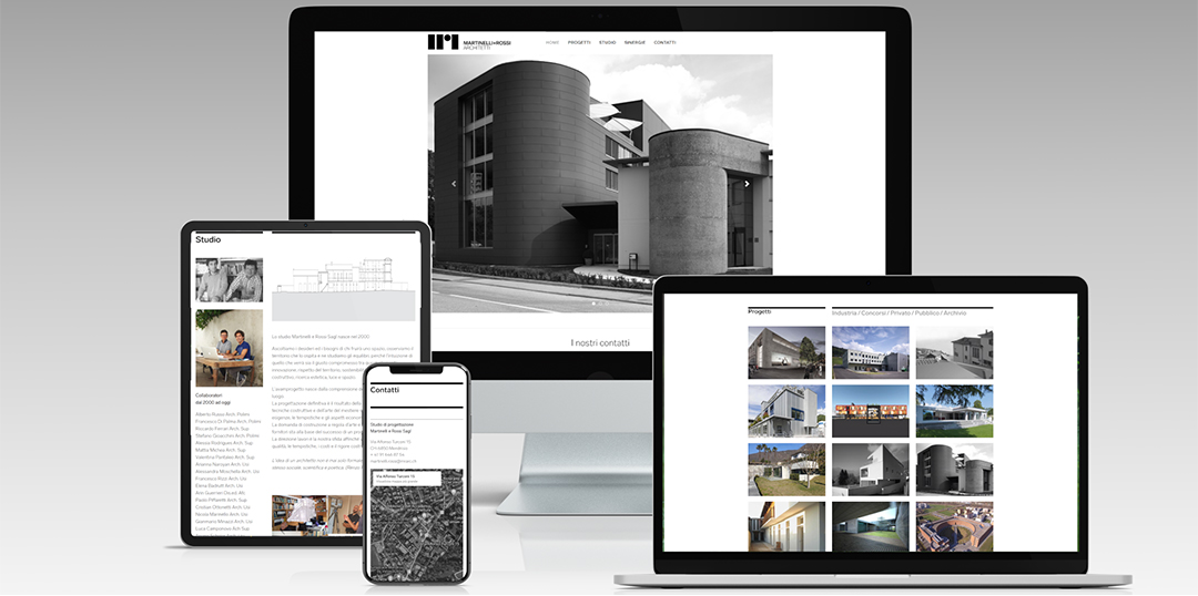 Sito Web Architetti Martinelli Rossi