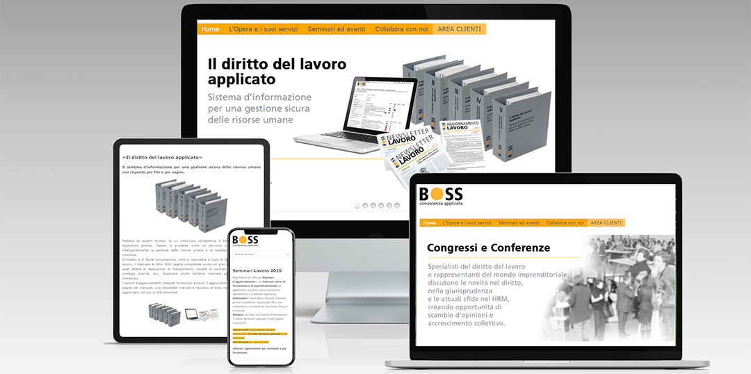 Sito Web Boss Editore